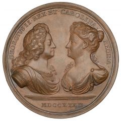 Medal - George II The Royal Family, bronze