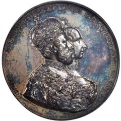Medal - Coronation of Charles XV and Louisa