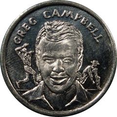 Medal - Ashes Series 1990-91 Greg Campbell