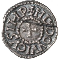 Denier - Louis I Cologne mint