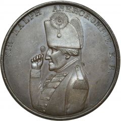 Medal - George III Ralph Abercromby, T. Halliday, bronze