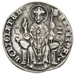 1 Soldo - Louis of Bavaria and Azzone