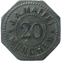 20 Pfennigs - München J.A. Maffei