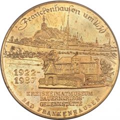 Medal - Bad Frankenhausen Kreisheimatmuseum Bauernkriegs Gedenkstatte
