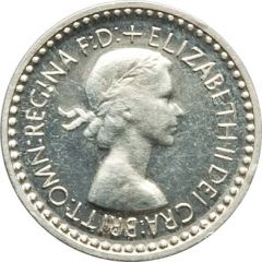 1 Penny - Elizabeth II Maundy pre-decimal, 1st issue