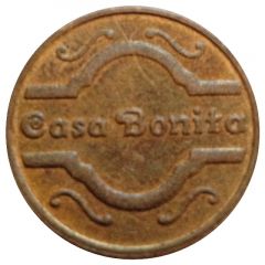 Token - Casa Bonita Brass. Denver, CO