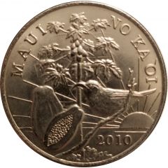 2 Maui Trade Dollars
