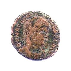 Double Maiorina - Magnentius SALVS DD NN AVG ET CAES, Lugdunum