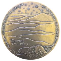 Médaille - Ernest Psichari - Le Voyage du Centurion