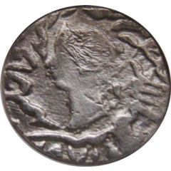 1 Rupee - Queen Victoria Bharatpur