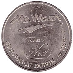 Car Wash Token - Mr. Wash № 1
