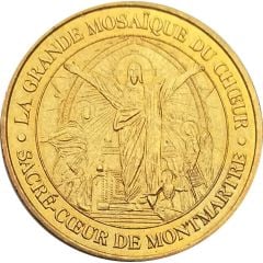 Monnaie de Paris Tourist Token - Sacré-Coeur de Montmartre La grande mosaïque du coeur
