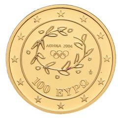 100 Euros Olympics - Torch