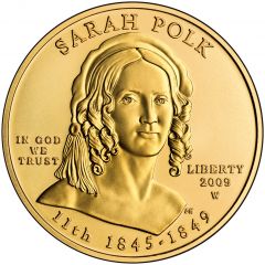 10 Dollars Sarah Polk, Bullion Coinage