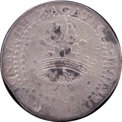 2 Reales Chilpanzingo - Insurgent countermarked coinage