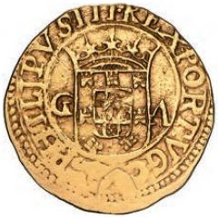 São Tomé - Filipe III Goa mint