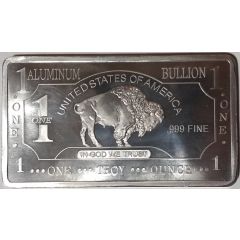 1 oz Aluminium CMC Mint - Buffalo