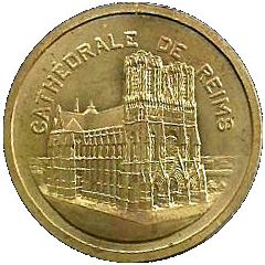 Token - Martineau - La France en médailles Cathedrale de Reims