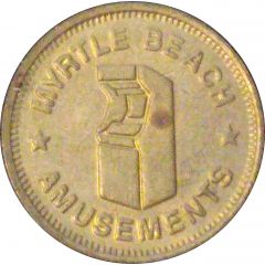 Game Token - Myrtle Beach Amusements Myrtle Beach, South Carolina