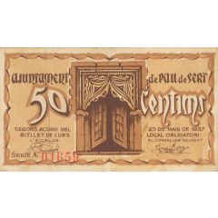 50 Céntimos Pau de Sert