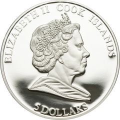 5 Dollars - Elizabeth II St. Michael`s Golden-Domed Monastery