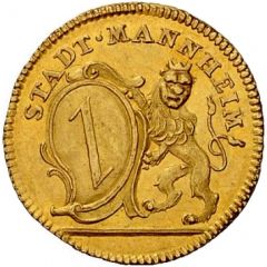 1 Ducat - Charles Theodore Reign