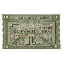 10 Schilling Allied Military Authority