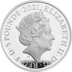 5 Pounds - Elizabeth II Royal Albert Hall, Silver Proof