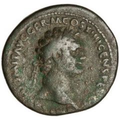 As - Domitian MONETA AVGVSTI S C, Moneta