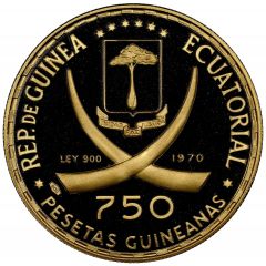 750 Pesetas Guineanas Rome