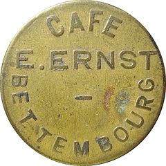 Token - Café E. Ernst Bettembourg