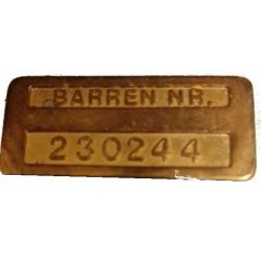 Token - Barren Nr. 230244
