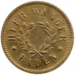 10 centimes - Heer-Wanger Baden