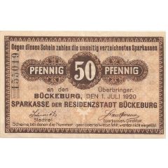50 Pfennig Sparkasse