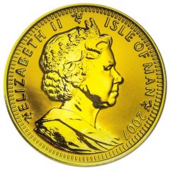 1 Angel - Elizabeth II Archangel Michael facing right, IRB head