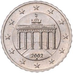 10 Euro Cents 1st map - Pattern