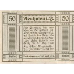 50 Heller Neuhofen im Innkreis