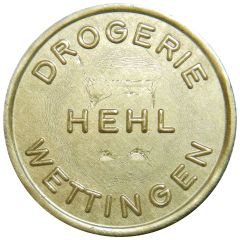 Drogerie Hehl Wettingen, brass