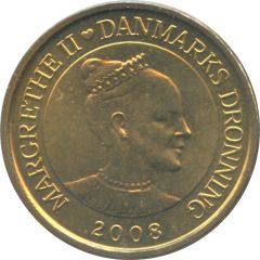 20 Kroner - Margrethe II 4th portrait, Havhingsten
