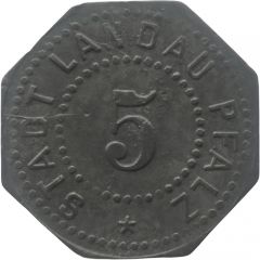 5 Pfennig - Landau