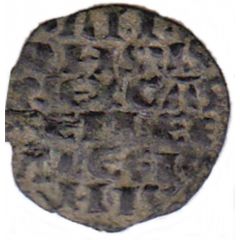 Dinero `1st Granada war` - Alfonso X no mark