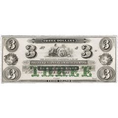 3 Dollars New England Commercial Bank - Rhode Island