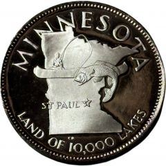 Medal - States of the Union Minnesota