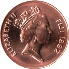 2 Cents - Elizabeth II 3rd portrait