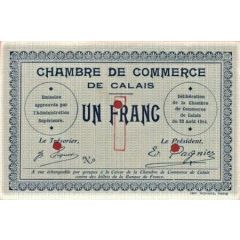 1 Franc - Chamber of Commerce of Calais 62