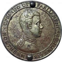Medal - Edward Prince of Wales, Opening of Northern Ireland Parliament 1932