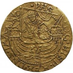 1/4 Rose Noble - Philip II
