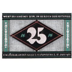 25 Pfennig Schlesische Lutherfestspiele