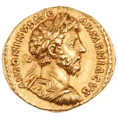Aureus - Marcus Aurelius P M TR P XVIII IMP II COS III, Victory