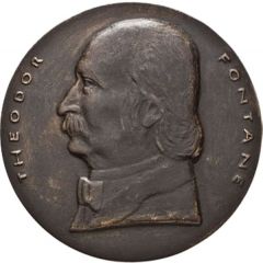 Medal - Theodor Fontane